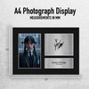HWC Trading Jenna Ortega Wednesday Gifts Printed Signed Autograph Picture