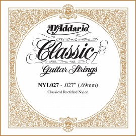 String Classical D'Addario NYL027 Rectified Nylon