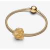 Yuscorai Golden roses Charms Compatible for Bracelets and Necklaces Christmas