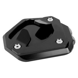 Worldmotop Motorcycle Kickstand Pad Support Kickstand Foot Pad Replacement for YAMAHA TENERE 700 Tenere700 XTZ 700 XTZ700 2019-2022 Side Stand Plate Pad (black)