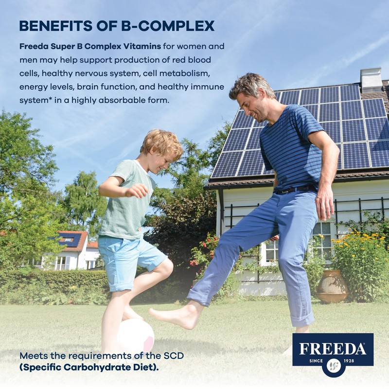 FREEDA FREEDA SCD B-Complex with Vitamin C & Zinc |