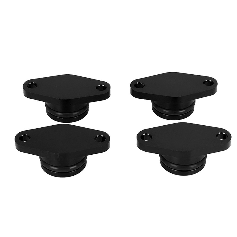 4x22mm Engine Swirl Flaps Delete Blanking Plug with Rubber Gaskets