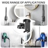 2pcs Blow Dryer Holder Wall Mounted and Curling Iron Holder,