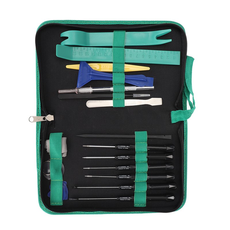 Professional Electronics Opening Pry Tool Repair Kit with Metal Spudger