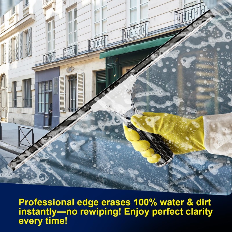 MRDARENSU 41-Inch High Elasticity Replacement Silicone Squeegee Strips, for Windows