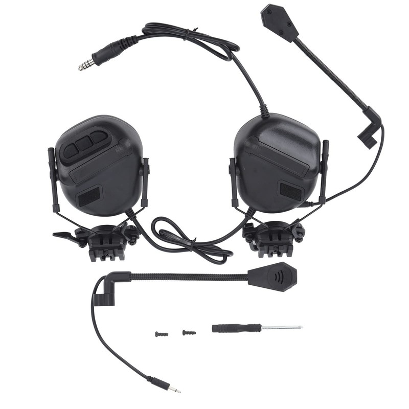 GLOGLOW Ear Protection Headset, Helmet Style Noise Reduction 360 Degree