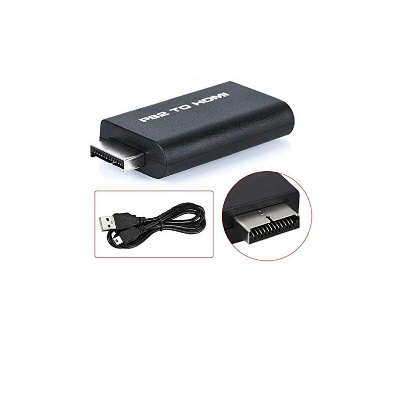 New PS2 to HDMI Video Converter Composite AV to HDMI