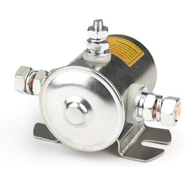 MaySpare Max Transient 200A Trombetta 12V Solenoid Relay 3 Terminal Heavy Duty Winch Marine 24106 SPST 12 Volt Solenoid