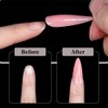 krofaue Dual Forms Poly Extension Gel Dual Forms 120Pcs Formas