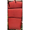 JMC Foldable Outdoor Chaise Lounge Cushion Chair Pad with Ties
