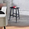 Casafoyer Wood Satori Saddle Seat Bar Stool | 29" Height