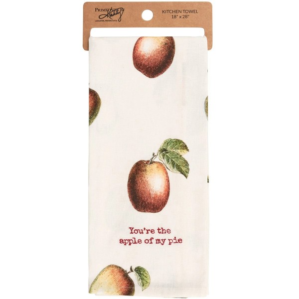 Kitchen Towel You're The Apple Of My Pie Kitchen Towel