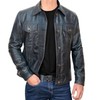 Timeless Black Trucker Jacket - Classic Vintage Look