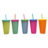 Paked Deals 5 Pack Color Changing Blank 24 Oz Reusable