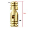 UOOOM 20 pcs Invisible Hinges Brass Tone Mini Hidden Cylindrical