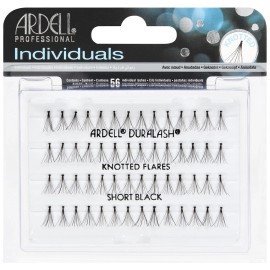 Ardell Individuals DuraLash Knotted Flares Short Black #30110 (4 Pack)