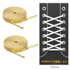 [YaoooosF] Shoelaces, Flat Laces, Leather Shoelaces for Sneakers, Athletic, 47.2