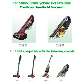 Replacement Charger for Shark Cordless Vacuum CH950 CH950C CH951 CH951C CH955 UltraCyclone Pet Pro Plus Cordless Handheld Vacuum, Charger fit CH963AMZ CH964AMZ ZD012S133075USD DK12-133075A-U Vacuum