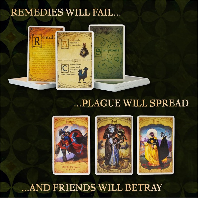 Facade Dark Cites Series Board Game of Strategy, Deceit, and