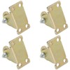 4 PCS Heavy Duty Gate Wheels Rigid Track Pullyes,Colored Steel