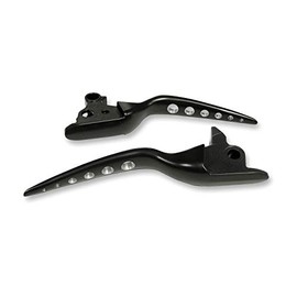Paul Yaffe Originals Racing Hand Levers - Black Powdercoat RL08-BLK