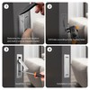 Malimali Pocket Door Pull and Edge Set, Stainless Steel Hardware