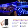 Dosyu 10M LED Navideña, 200LED 110V 2 cables Cuttable de