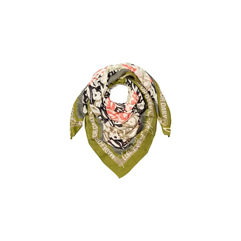 camel active Women's Fashion Scarf in High-Quality Cotton Modal Mix,