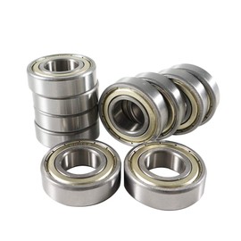 10 Pcs Deep Groove Bearings Mechanical Transmission Bearings Skating Deep Groove Ball Bearings 15x28x7mm
