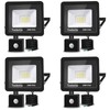 20 W LED Spotlight with Motion Sensor Outdoor, Super Bright