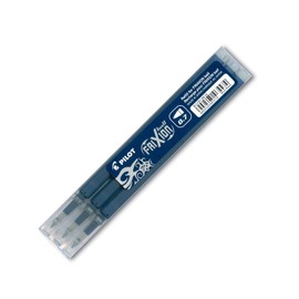 Pilot FriXion Refills Pack of 3 BB Cartridges for) and Parts Rollerball Refill Blue/Black