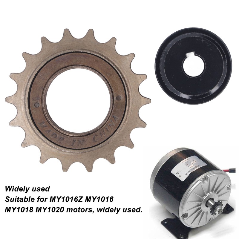 Left Drive Freewheel Adapter Carbon Steel 18T Freewheel for MY1016Z