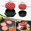 POLIGO Smash Burger Press Kit - 4 in 1 Hamburger