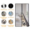 HZDHCLH Screen Door Magnetic 100x210cm Duty Bug Mesh Used for