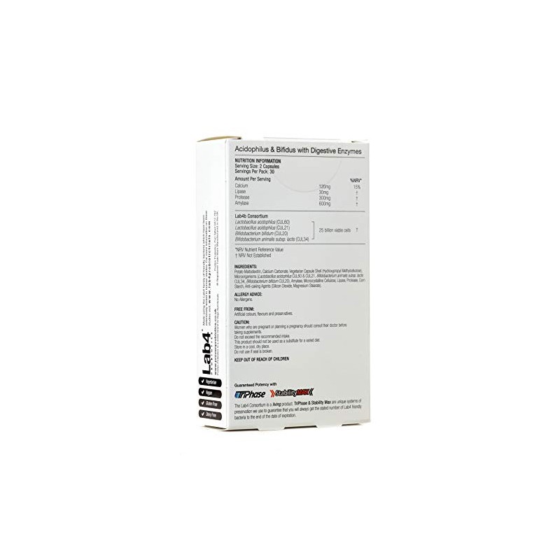Pro-Ven Biotics with Digestive Enzymes | Daily Gut Support 25