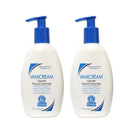 Vanicream Jior Vanicream Limpiador facial suave para piel sensible, 8 fl oz paquete de 2