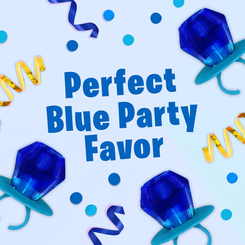 Ring Pop Blue Individually Wrapped Candy, 70 Count Lollipop Pack