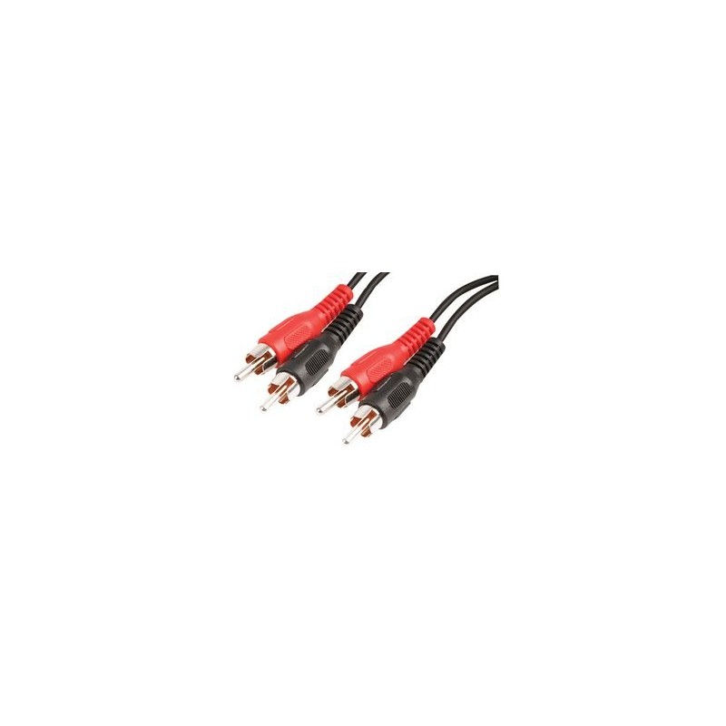 LEAD, 2XPHONO-2XPHONO 2M, Audio & Video Cable Assemblies QTY X