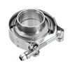 V Band Clamp with Flange, 304 Stainless Steel, 1.5 Inch,