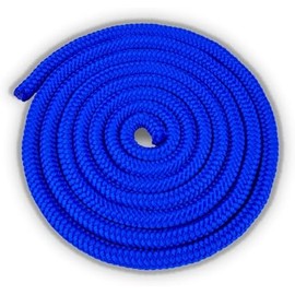 HAEST Comba para niños y adultos  2,40 m de longitud  azul  100 g de peso  ideal para deportes escolares y clubes  resistente y adaptable