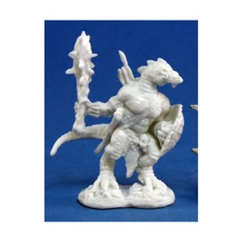 Reaper Lizardman Warrior (1) Miniature