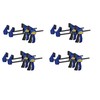 Irwin Quick Grip 530062 4-1/2" Quick-Grip One-Handed Micro Bar Clamp