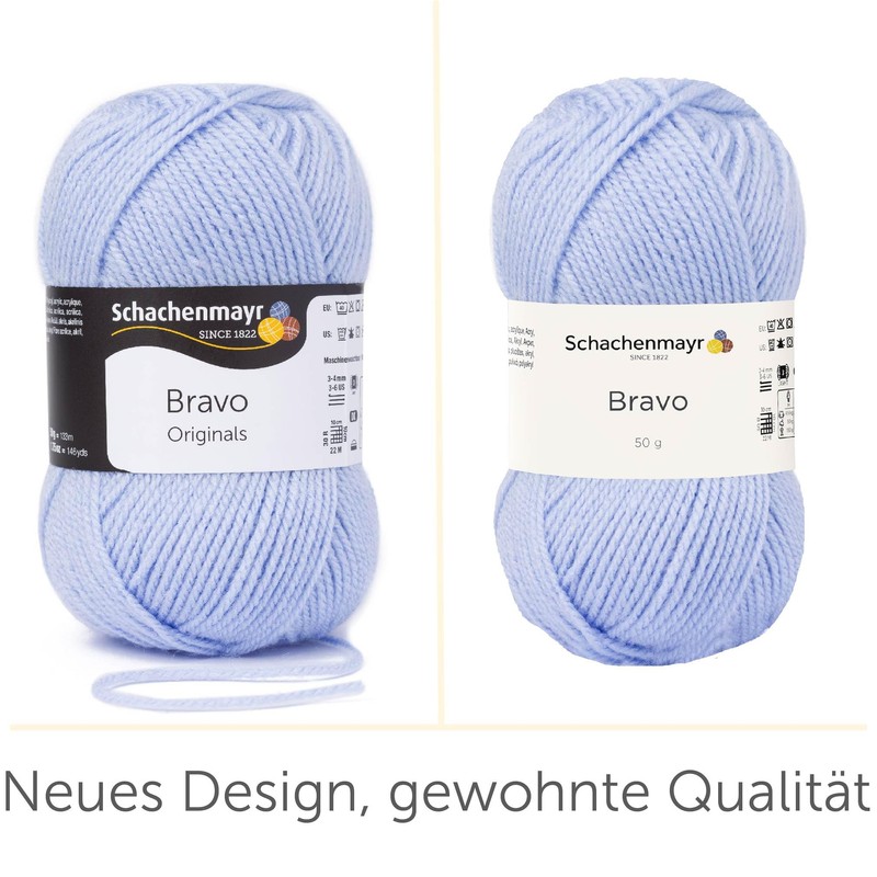 Schachenmayr Bravo 50 g Serenity Hand-Knitting Yarn