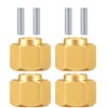 RCLIONS Brass RC Wheel Hex Hub 5mm Drive Adapter for
