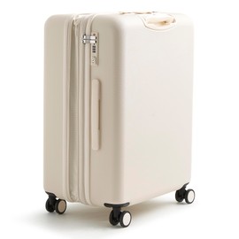 Vera Bradley Women's Hardside Luggage 26 Inch Adair Spinner, Cottage Cream, One Size