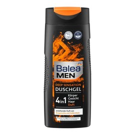 Balea [International Direct Shipping] Balea Men Shower Gel Deep Sensation 300ml / [해외직배송] 발레아 맨 샤워젤 딥 센세이션 300ml
