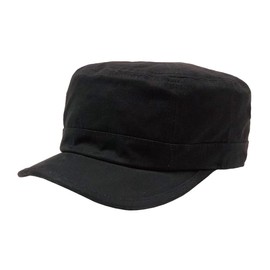 Basic Ench Canvas Solid Work Cap, Canvas Outdoor Hat, Men's, Women's, Black