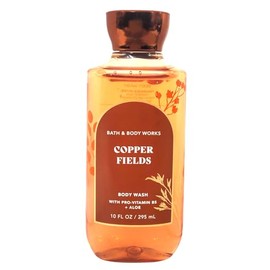 Bath and Body Copper Fields Body Wash Gel Full Size with Rosebud Ranch Goat Milk Soap Sample