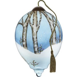 Precious Moments 7211115 Sledding Fun Ornament, 3-inch Height