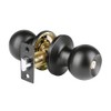 Hermex BALT-NE-EP Cerradura esfera tubular, entrada, negro